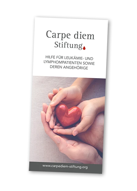 Carpe diem - Stiftung Flyer